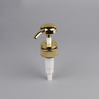 Aluminum Lotion Dispenser Pump 24/410 Gold Shampoo