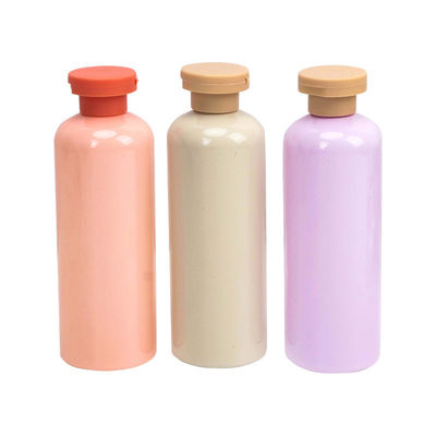 300ml Customized Flip Top Plastic Bottle Lotion Shampoo Shower Gel Shoulder PET
