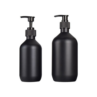 300ml 500ml Plastic Shampoo Pump Bottle Black Lotion Shower Gel Hand Sanitizer