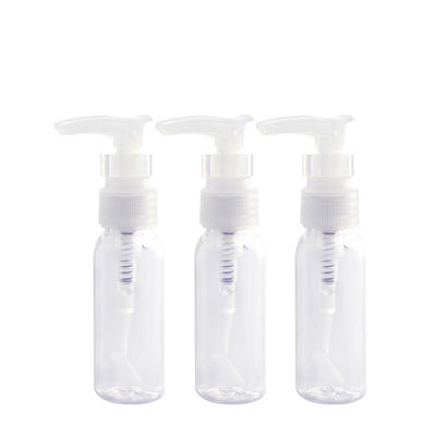 Customized 30ml Refillable Plastic Pump Bottle Cosmetic Travel Lotion Sprayer