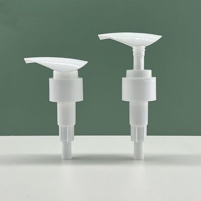24/410 Plastic Lotion Dispenser Gel Pump  PP White Shampoo Shower