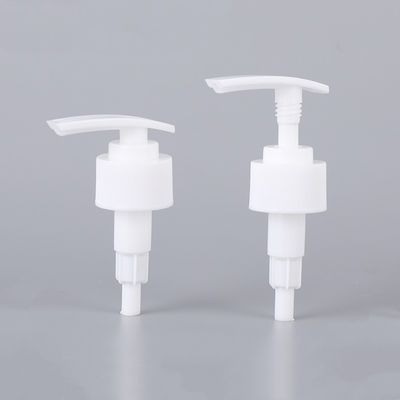28/410 28mm Lotion Dispenser Screw Pump Plastic White Shampoo Pump For Bottle