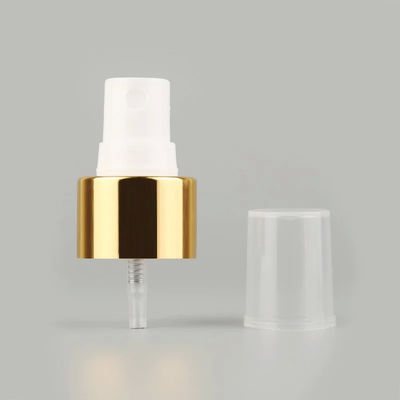 SGS 24mm 24/410 Aluminum Fine Mist Sprayer Gold Perfume Pump For Bottle