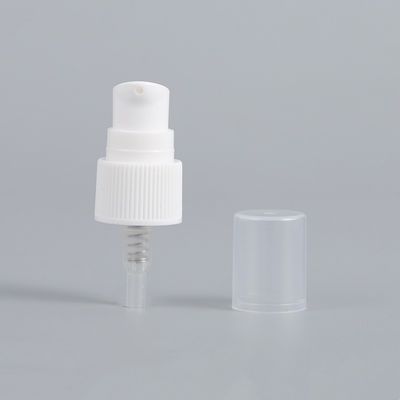 20/410 20mm Treatment Cream Pump White Plastic Lotion Pump With Cap