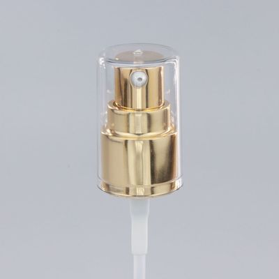 18mm 18 20 24/410 Bright Rose Gold Aluminum Fine Mist Sprayer Cap Crimpless Perfume Pump