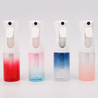 Hairdressing Fine Mist Spray Bottle Plastic Ultra Misting Continuous 200ml 6.76oz Gradient