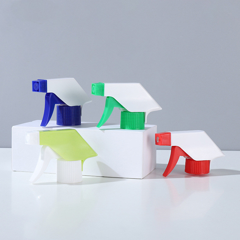 Chemical Solvent Gold/Black Plastic Acid Resistant Trigger Sprayer Head