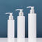Customizable Aluminum Pump Plastic Shampoo Bottle White Body Wash 500ml