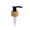 Custom Bamboo Lotion Dispenser Screw Pump 24mm 24/410 Soap Shampoo