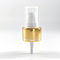 24mm 24/410 Golden Aluminum Collar Cream Pump For Serum Lotion Essential Oil