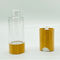 Gold Bamboo Airless Pump Bottle 30ml 1.01oz Airless Dispenser Bamboo Containers For Cosmetics