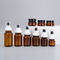 Brown Amber Glass Refillable Spray Bottle With Pump 40ml 60ml 80ml 100ml 120ml 160ml