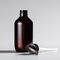 400ml 500ml 16oz Dark Black Plastic Shampoo Bottle Dispenser 32 Oz 1000ml 1 Litre Shampoo Bottle Pump